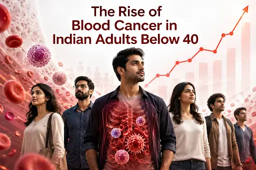 blood cancer symptoms under 40